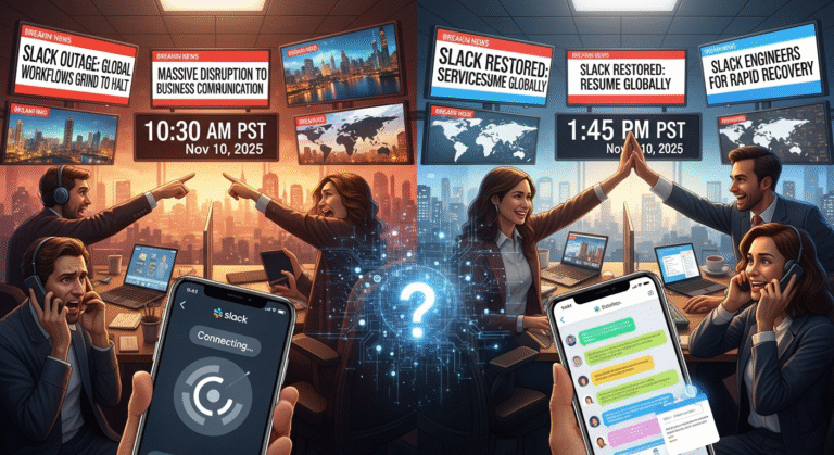 The Great Silence: What Happened When Slack Went Down on November 10, 2025?